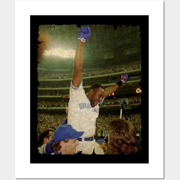 Joe Carter - 1993 WS Wall Art by SOEKAMPTI